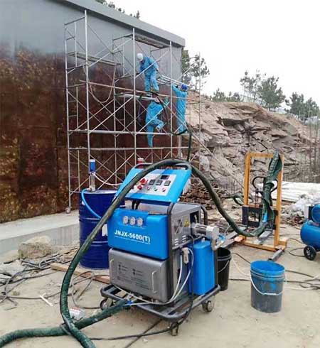 噴聚脲的機器叫什么(圖1) H5600T噴聚脲的機器