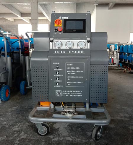 湖面警示航標(biāo)燈塔標(biāo)志聚脲防腐高壓噴涂機(jī)(圖1) H5600PLC湖面警示航標(biāo)燈塔標(biāo)志聚脲防腐高壓噴涂機(jī)