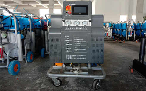 聚氨酯泡沫深冷保溫噴涂機(jī)(圖1) JNJX-H5600(PLC編程)聚氨酯泡沫保溫噴涂機(jī)
